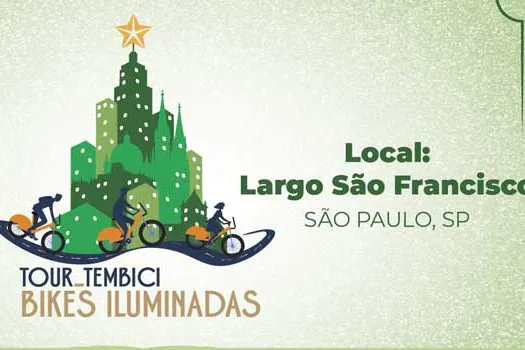 Bike Sampa promove passeio com bicicletas personalizadas durante o Festival de Natal