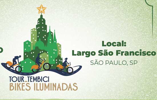 Bike Sampa promove passeio com bicicletas personalizadas durante o Festival de Natal