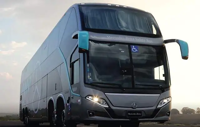 Câmbio favorável – ônibus rodoviários O500 Mercedes Benz com transmissão automatizada