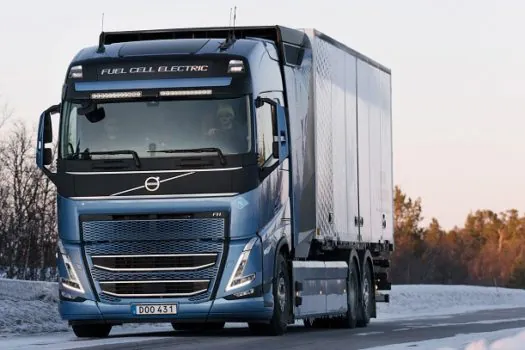 E a hora H chegou: Volvo testa caminhões a hidrogênio