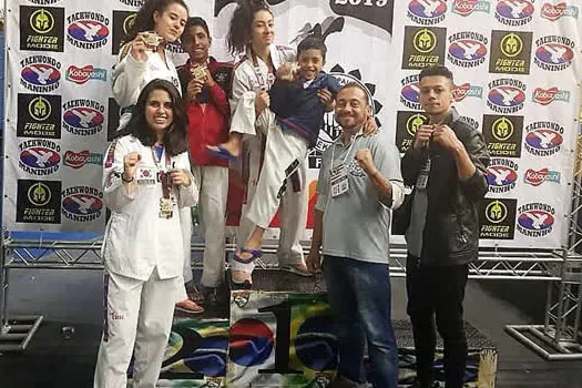 Ribeirão Pires é destaque no Campeonato Paulista de Taekwondo