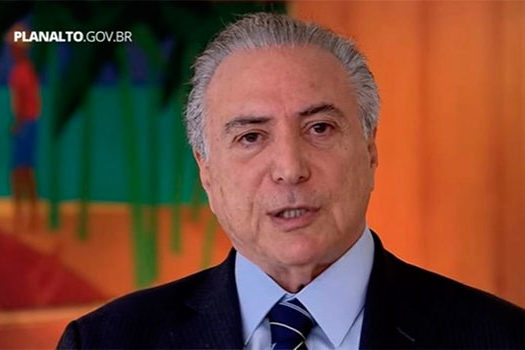 Temer prepara vídeo para divulgar após votação