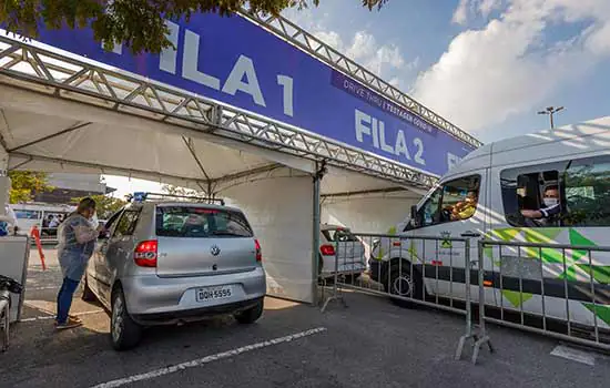 Santo André amplia testagem em massa de Covid-19 para idosos