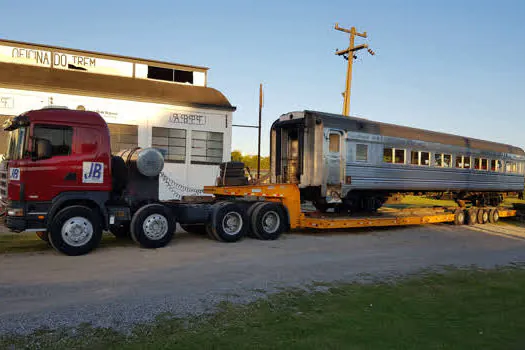 Primeira composição do Trem Republicano chega a Itu