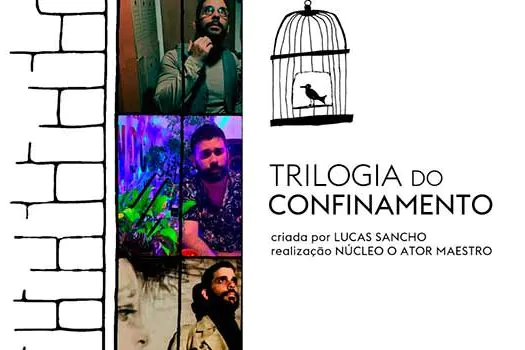 TRILOGIA DO CONFINAMENTO: Marcelo + Lucidez + Vermelho, de Lucas Sancho