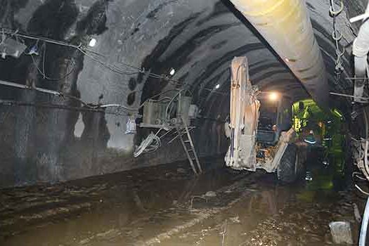 Túnel em construção sob a Rua Jurubatuba pode ser visitado