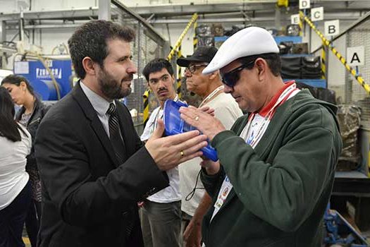 Turismo Industrial para Deficientes visuais em São Bernardo