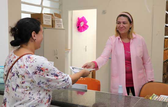 Ribeirão Pires terá Pink Day nas Unidades de Saúde nessa quarta