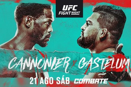 UFC: Jared Cannonier enfrenta Kelvin Gastelum neste sábado (21)