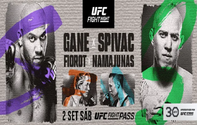 Retorno do UFC a Paris é destaque deste final de semana do UFC Fight Pass