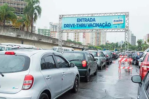 Santo André atinge marca de 25% dos adultos vacinados contra a Covid-19