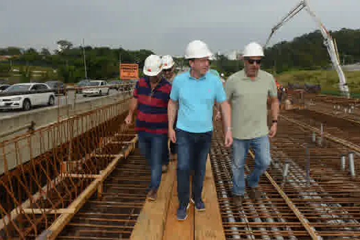 Prefeitura de São Bernardo consolida avanço nas obras do Viaduto Tereza Delta