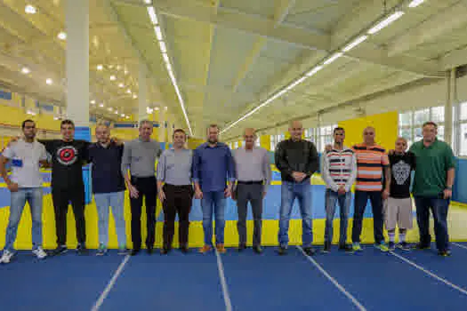 Beto Vidoski faz visita técnica ao maior Centro de Lutas da América Latina