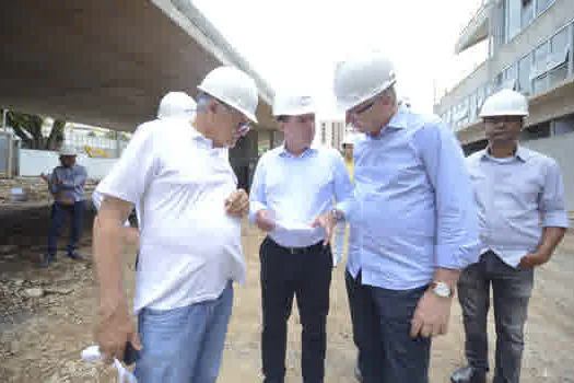 Obras do Hospital de Urgência de São Bernardo atingem 70% de execução