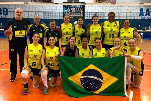 Brasil é vice-campeão no Panamericano de Vôlei de Surdos Feminino