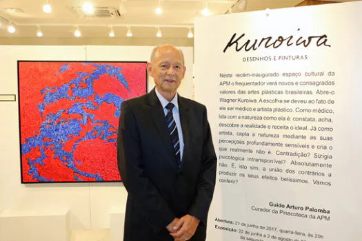 Exposição Kuroiwa na Pinacoteca da Associação Paulista de Medicina