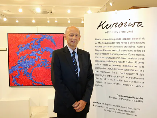 Exposição Kuroiwa na Pinacoteca da Associação Paulista de Medicina