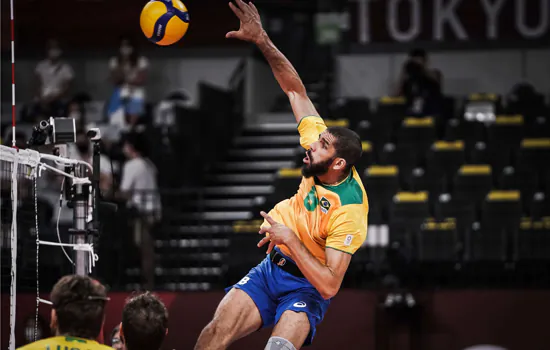 Seleção masculina de vôlei fica fora do pódio nos Jogos Olímpicos