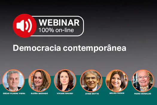 AASP e IVNL promovem webinar gratuito “Democracia contemporânea”