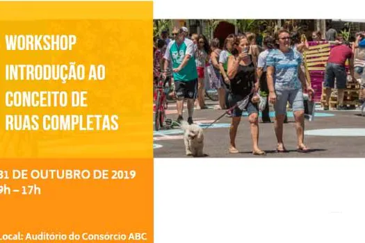 Consórcio ABC promove workshop regional sobre requalificação urbana na quinta-feira, 31