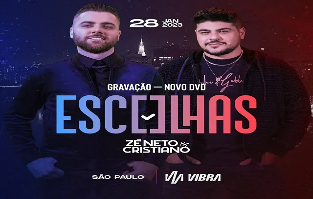 Zé Neto & Cristiano anunciam gravação de DVD “Escolhas”