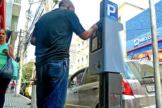 Zona Azul de Santo André volta a ser cobrada neste sábado, 18