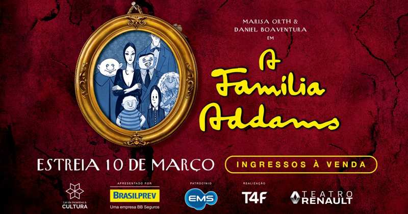 Conheça o elenco de A Família Addams, que fará temporada no Teatro  Renault - A Broadway é Aqui!