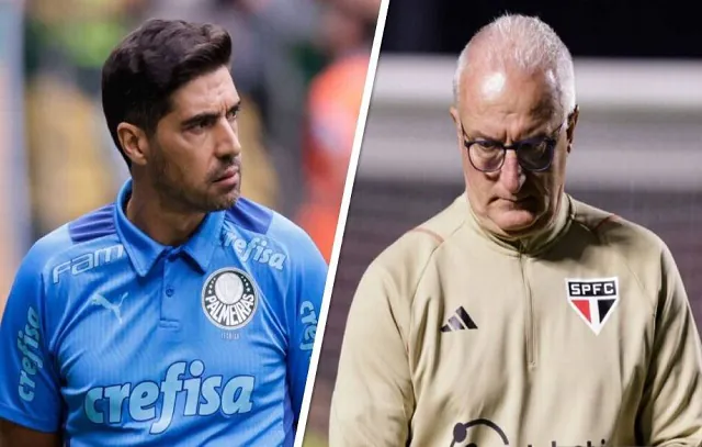 São Paulo x Palmeiras opõe Dorival e Abel