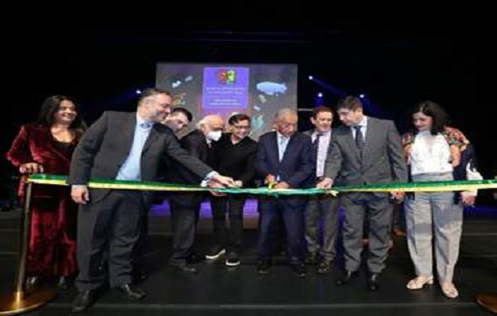 Governador Rodrigo Garcia se encontra com o presidente de Portugal na Bienal do Livro