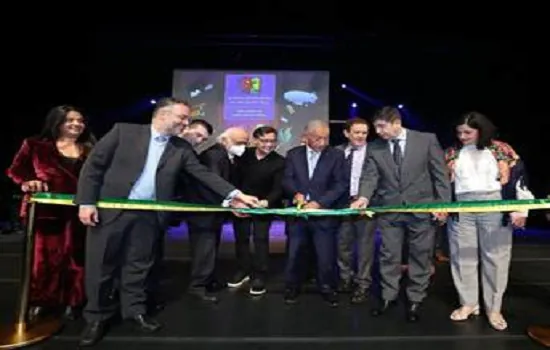 Governador Rodrigo Garcia se encontra com o presidente de Portugal na Bienal do Livro