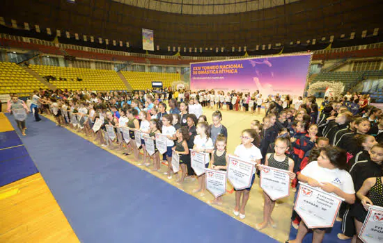 São Bernardo recebe 300 atletas para o Torneio Nacional de Ginástica Rítmica