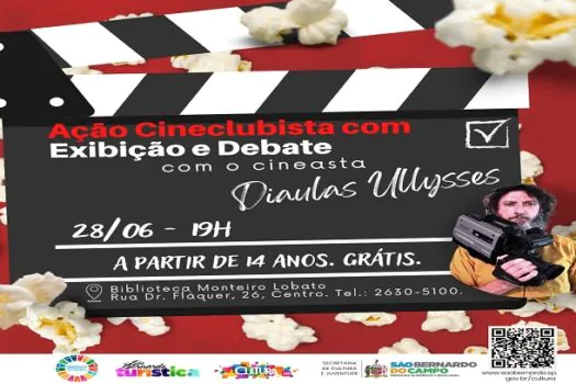 São Bernardo do Campo promove debate sobre Cineclubes