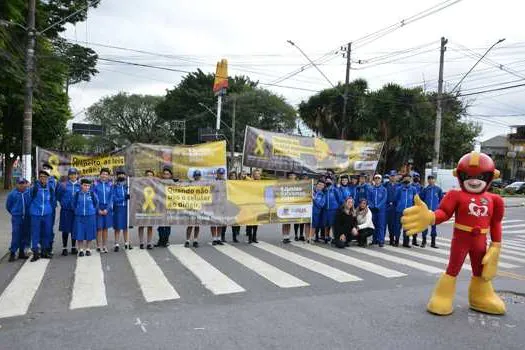 Prefeitura de Mauá faz nova ação de conscientização do Maio Amarelo