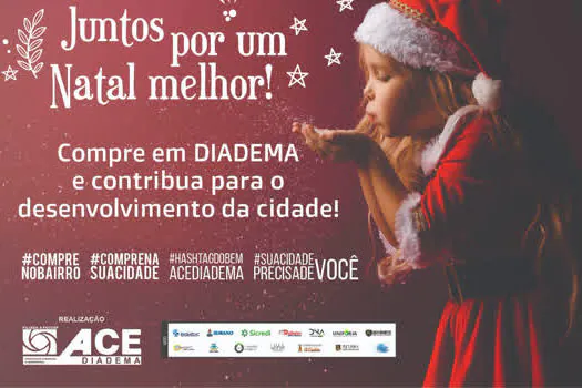 Começou a Campanha de Natal da ACE Diadema