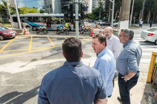 Prefeito Orlando Morando inaugura novo acesso viário no Baeta Neves