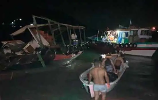 Acidente com barcos deixa sete feridos no Rio de Janeiro