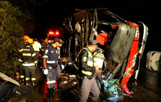 Ônibus que se acidentou em Campos do Jordão não tinha condições de trafegar