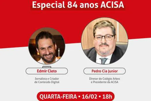 ACISA promove live especial de aniversário