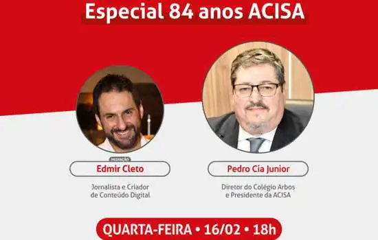 ACISA promove live especial de aniversário