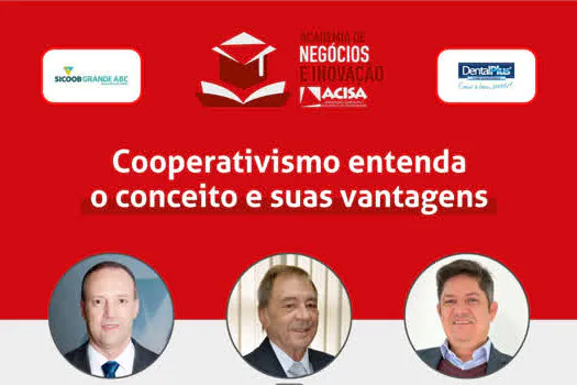 ACISA apresenta live sobre vantagens do cooperativismo