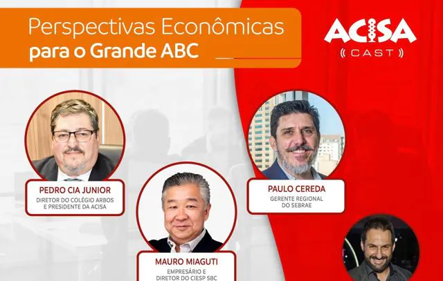 Palestra aborda perspectivas econômicas para o ABC com especialistas da área