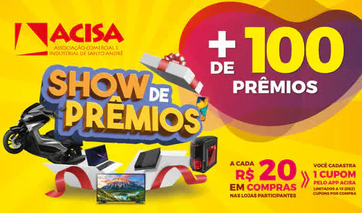 Campanha promocional da ACISA realiza primeiro sorteio com 25 prêmios