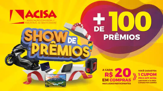 Campanha promocional da ACISA realiza primeiro sorteio com 25 prêmios