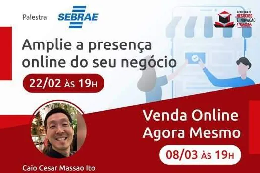 Venda on-line é foco de curso da ACISA em parceria com o Sebrae-SP