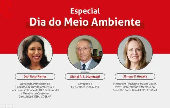 ACISA promove live com especialistas para discutir meio ambiente