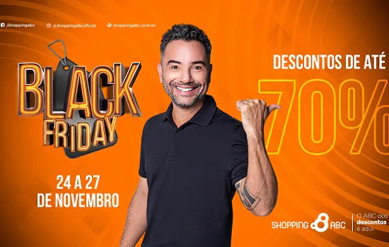 Grupo AD e Shopping ABC promovem megaliquidação para a Black Friday 2022