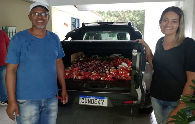 Ribeirão Pires entrega meia tonelada de alimentos para entidades sociais