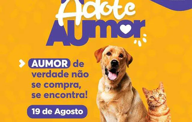 Sábado é dia de adotar um AUmor no Santana Parque Shopping