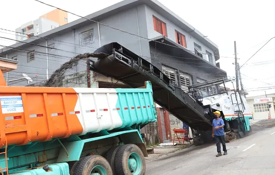 Adutora Mauá-Anchieta tem mais um trecho de obras em finalização