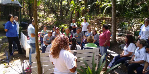 Agentes Comunitários visitam Jardim Botânico de Diadema